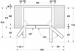 Gorenje Chłodziarko-zamrażarka NRS9EVX Side by Side