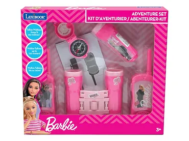 Lexibook Mattel Barbie - Zestaw poszukiwacza przygód dla dzieci