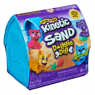 Spin Master Piasek kinetyczny Kinetic Sand Mini zestaw Szczeniaczek