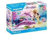Playmobil Zestaw figurek Princess Magic 71501 Syrenka z delfinami