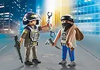 Playmobil Zestaw figurek Duo Pack 71505 Jednostka specjalna i bandyta