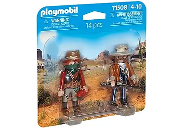 Playmobil Zestaw figurek Duo Pack 71508 Bandyta i szeryf