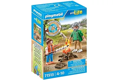 Playmobil Zestaw figurek My Life 71513 Ognisko z piankami