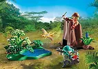 Playmobil Zestaw figurek Dinos 71525 Stacja badawcza dla dinozaurów Dimorfodonów