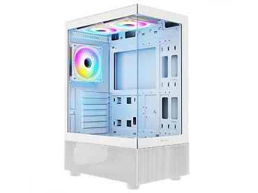 Obudowa komputerowa Logic Concept Look ARGB Midi biała