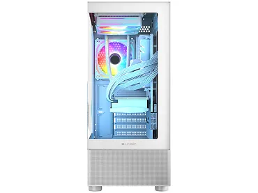 Obudowa komputerowa Logic Concept Look ARGB Midi biała