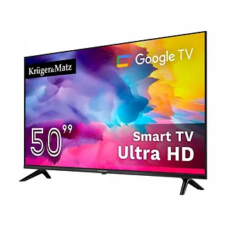 Kruger & Matz  Telewizor 50 cali UHD Google TV