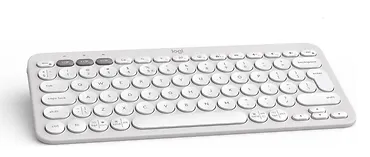 Logitech Klawiatura Pebble Keys 2 K380s Tonal White