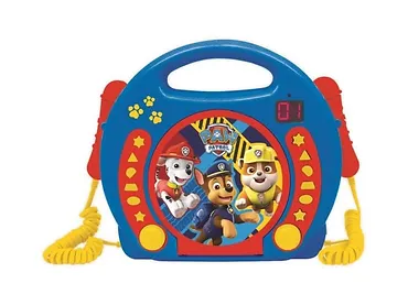 Odtwarzacz CD z mikrofonami Lexibook Psi Patrol