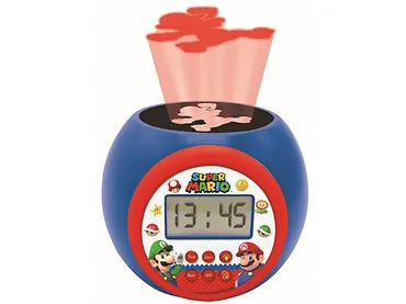 Lexibook Super Mario Budzik - Zegar z projektorem dla dzieci RL977NI