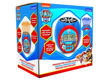 Budzik Lexibook Psi Patrol z projektorem