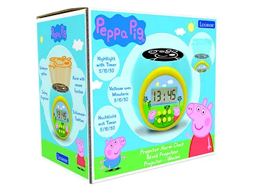 Budzik Lexibook Peppa Pig z projektorem