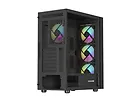 Natec Obudowa Genesis Diaxid 605 ARGB MIDI TOWER USB-C Czarna