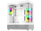 Obudowa komputerowa SAVIO SIGMA X1 WHITE Midi Tower ATX 3x Fan 120mm ARGB biała