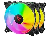 Zestaw 3 wentylatorów ARGB SAVIO BLAST FAN SET 3 x 120mm 3-pin 5V 4-pin 12V