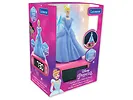 LEXIBOOK Budzik Księżniczki Disney'a z lampką nocną 3D i specjalnymi dzwonkami