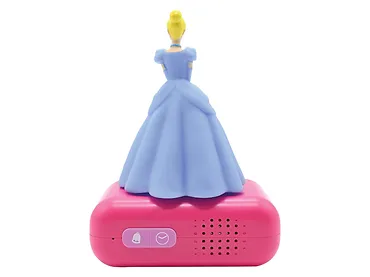 LEXIBOOK Budzik Księżniczki Disney'a z lampką nocną 3D i specjalnymi dzwonkami