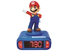 LEXIBOOK Budzik Super Mario RL800NI z lampką nocną 3D i specjalnymi dzwonkami