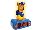 LEXIBOOK Budzik Psi Patrol z lampką nocną 3D i specjalnymi dzwonkami