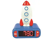 LEXIBOOK Budzik z Rakietą z efektami specjalnymi