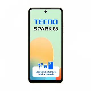 TECNO Smartfon Spark GO 2024 BG6 64+4 Magic Skin Green