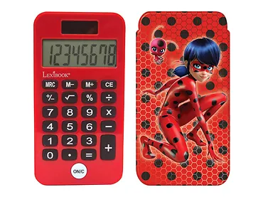 Lexibook Kalkulator kieszonkowy Biedronka i Czarny Kot