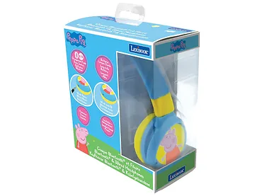 Lexibook Świnka Peppa Słuchawki Nauszne Bezprzewodowe