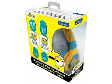 Lexibook Minionki Słuchawki Nauszne Bezprzewodowe