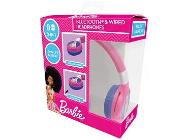 Lexibook Barbie Słuchawki Nauszne Bezprzewodowe