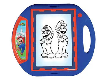 Projektor do rysowania Lexibook Super Mario z szablonami i stemplami