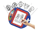 Projektor do rysowania Lexibook Super Mario z szablonami i stemplami