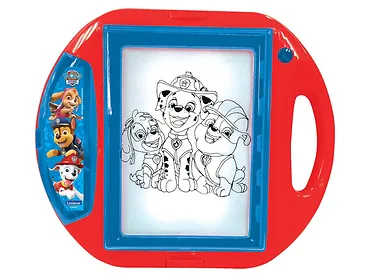 Projektor do rysowania Lexibook Psi Patrol z szablonami i stemplami