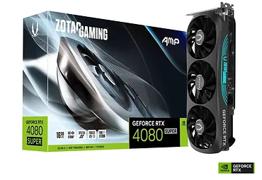 ZOTAC Karta graficzna GeForce RTX 4080 SUPER AMP 16GB GDDDRX6 3DP/HDMI 256bit