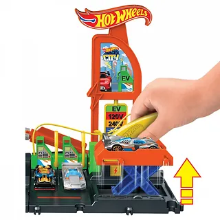 Hot Wheels Zestaw Superstacja ładowania samochodów