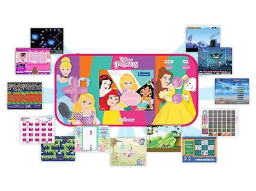 Kieszonkowa przenośna konsola do gier Lexibook Księżniczki Disney'a