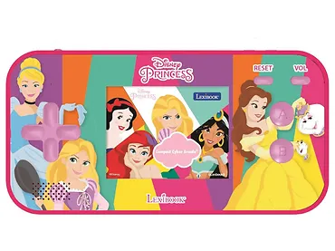 Kieszonkowa przenośna konsola do gier Lexibook Księżniczki Disney'a