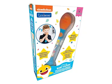 Lexibook Mikrofon Świetlny z Głośnikiem Baby Shark