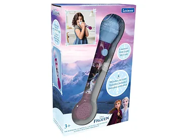 Lexibook Mikrofon Świetlny z Głośnikiem Frozen