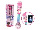 Lexibook Barbie Trendy Mikrofon Świetlny