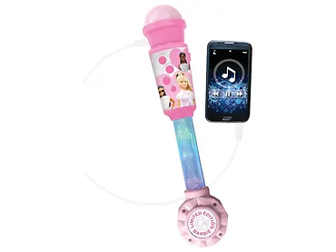 Lexibook Barbie Trendy Mikrofon Świetlny
