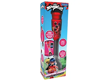 Lexibook Biedronka i Czarny Kot Trendy Mikrofon Świetlny