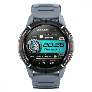 Mibro Smartwatch GS Active 1.3 cala 400 mAh Szary