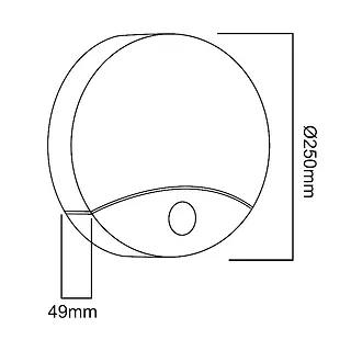 Maclean Lampa LED z czujnikiem ruchu MCE357W