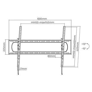Maclean Uchwyt do TV MC-750N