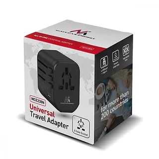 Maclean Adapter podróżny MCE238 N USB