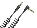 Hama Kabel spiralny Jack kątowy 3,5mm 1,5m