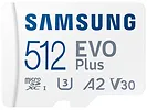 Karta pamięci Samsung microSD MB-MC512SA/EU EVO Plus 512GB + adapter
