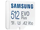 Karta pamięci Samsung microSD MB-MC512SA/EU EVO Plus 512GB + adapter