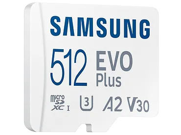 Karta pamięci Samsung microSD MB-MC512SA/EU EVO Plus 512GB + adapter