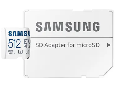 Karta pamięci Samsung microSD MB-MC512SA/EU EVO Plus 512GB + adapter